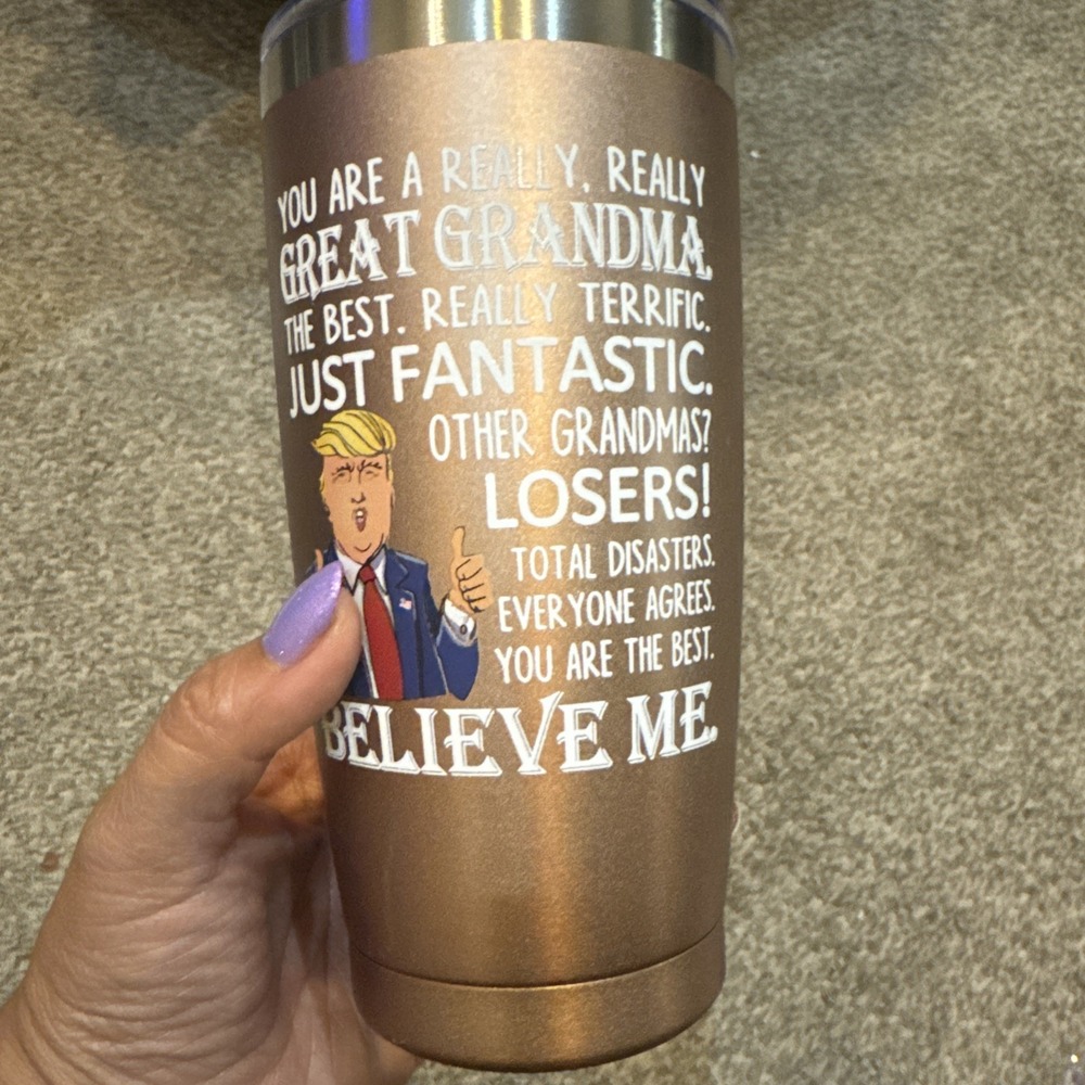 Trump Great Grandma Insulated Donald Trump Tumbler 20oz‎ Copper
